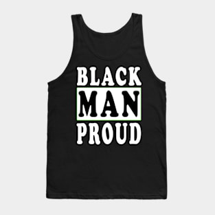 Black Man Proud Black Lives Matter Tank Top